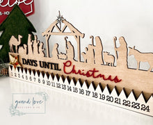 Load image into Gallery viewer, Nativity Countdown Calendar