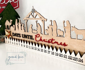 Nativity Countdown Calendar
