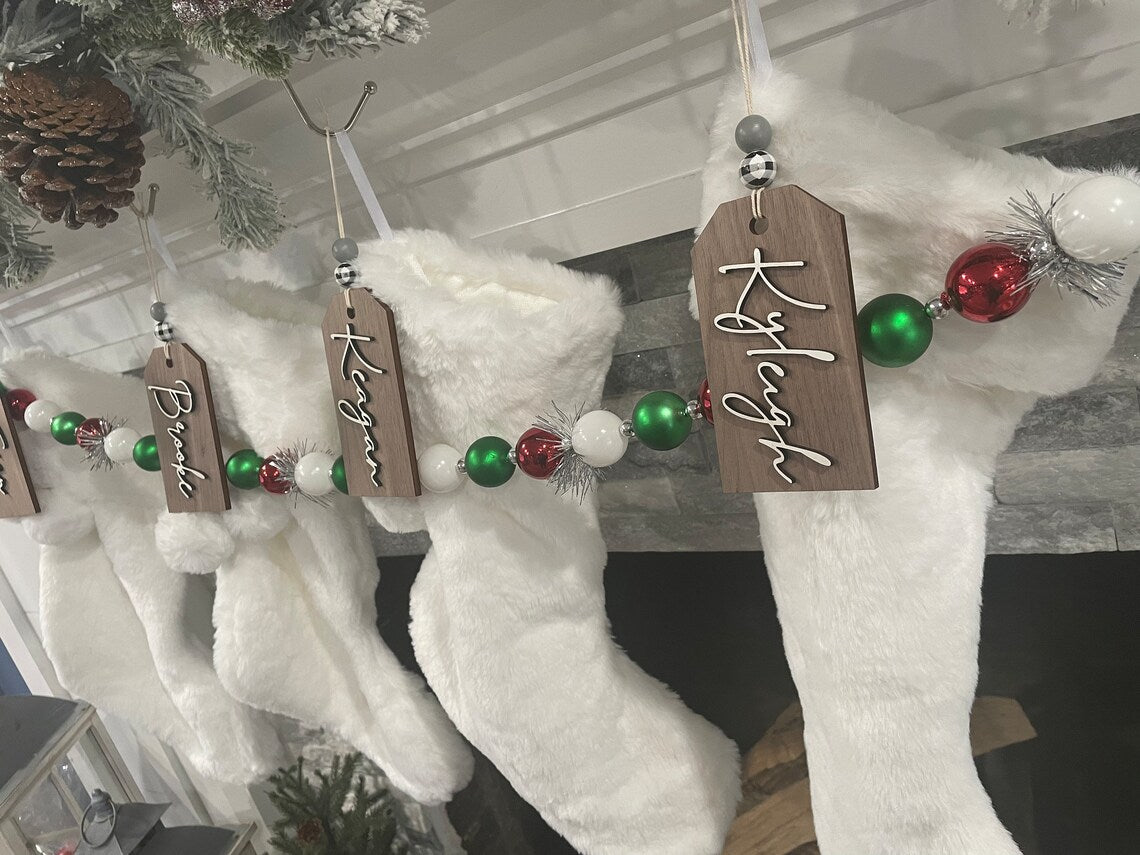 Christmas Stocking Tags